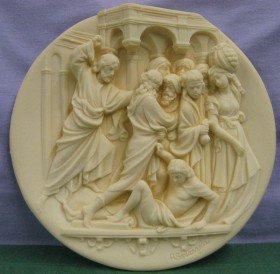 Expulsion of The Money Changers Collector Plate