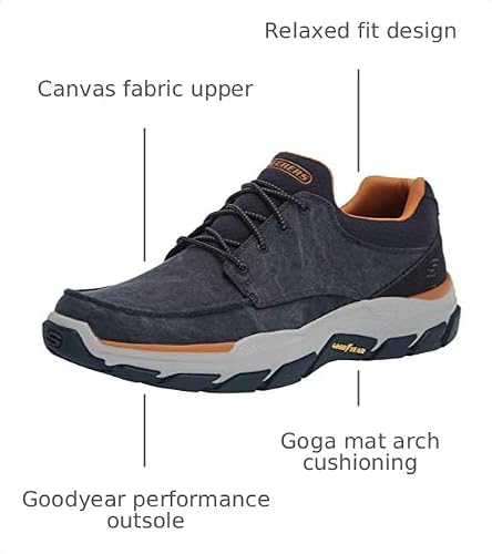 Skechers SKECHERS Relaxed Fit Respected - Loleto Navy 7 E - Wide