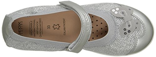 Geox JR Jodie B, Ballerine, Argento, 39 EU