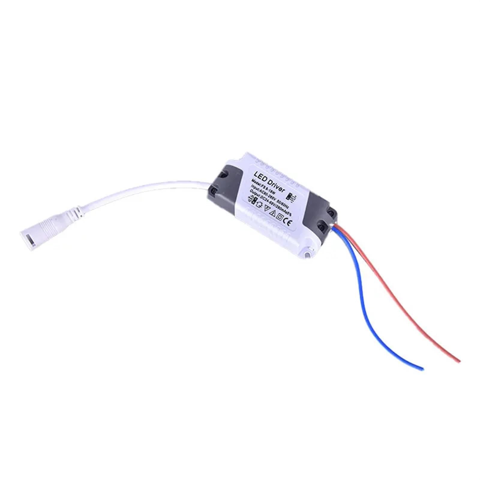 Driver LED 8/12/15/18/21W Alimentatore Trasformatore dimmerabile Luce LED impermeabile (Size : 8-18W)