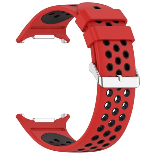 Bracelet en silicone bicolore pour Samsung Galaxy Watch 7 Ultra évite les irritations