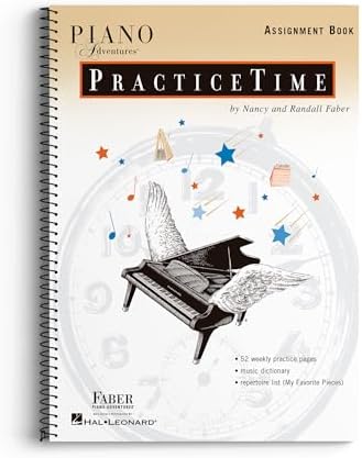 Piano Adventures: PracticeTime - Assignment Book | Piano Lesson ...
