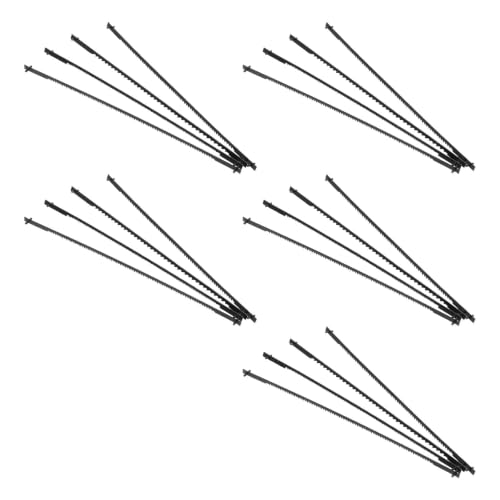 20pcs 132mm Pin End Scroll Saw Blades Set for Wood Cutting