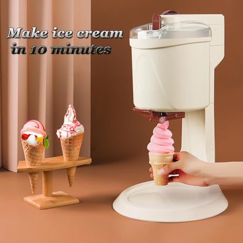 1L Home DIY Kitchen Automatic Mini Fruit Softeismaschine,Softeismaschine,Für Zuhause,Softeismaschine Für Zuhause, Joghurtbereiter Und Eisbereiter Für Eiscreme – Bild 3
