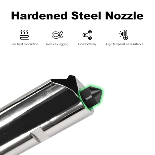 CHINDRAG Kit De Mini-Hotend A1 2 Peças, Impressora 3D Montada, Extrusora De Cabeça De Impressão, Kit