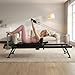 Hubxinly 78 in Smooth Glide Carriage Reformer with Springs Resistance Fitness Folding Pilates Reformer 300 LBS Capacity Suitable for All Levels