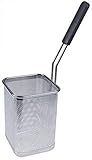 Breite 1: 140 mm Nudelkorb LxBXH 140x140x200 mm Edelstahl Pastakorb Gastro