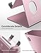 Lamicall Pink Phone Stand, Desk Accessories - Rose Gold Pink Cell Phone Holder, Office Decor, Office Desk Accessories, Suitable for iPhone 16 15 14 13 Pro Max, 4-8'' Phone