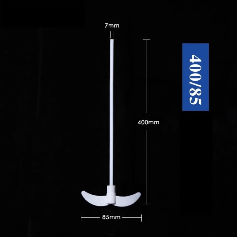 Agitador de varilla de PTFE Varilla agitadora de PTFE, resistente a la corrosión por ácidos y álcalis, consumibles de laboratorio, 400-700x55-175 mm(400mmx85mm)