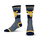 For Bare Feet NCAA WEST VIRGINIA MOUNTAINEERS Marble Spotlight Team Colors Large