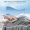 Elegear Revolutionary Cooling Comforter Queen Absorb Body Heat to Keep Cool, Cooling Blanket for Hot Sleepers Japanese Arc-Chill 3.0 Cool Tech Fabric Summer Comforter Hypo-Allergenic Cool Quilt - Gray #1