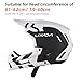 Lixada Adult Bike Helmet Full Face Mountain Bike Helmet Lightweight Bicycle Helmet Adult Cycling Helmet for Men Women 59-62CM