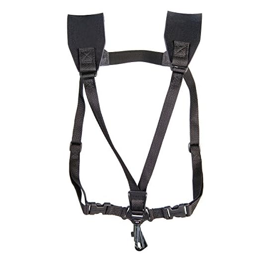 How low to wear messenger bag Neotech Padded Saxophone Harness for Comfort