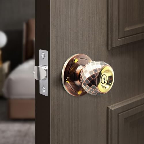 Bouton de porte installation facile avec 3 clés de sûreté - 5