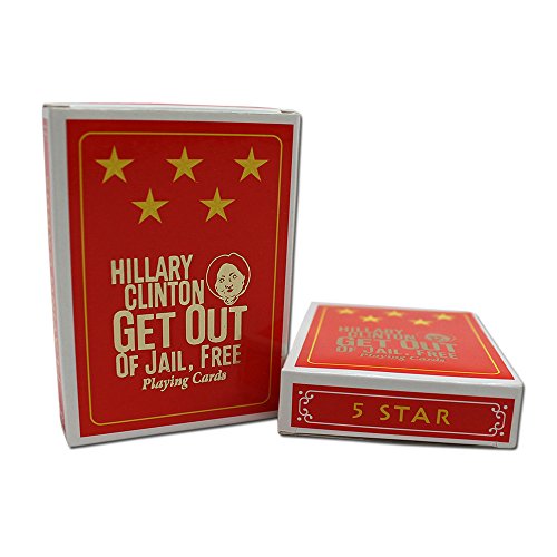 Baraja de Cartas Hillary Clinton para Poker miniatura 2