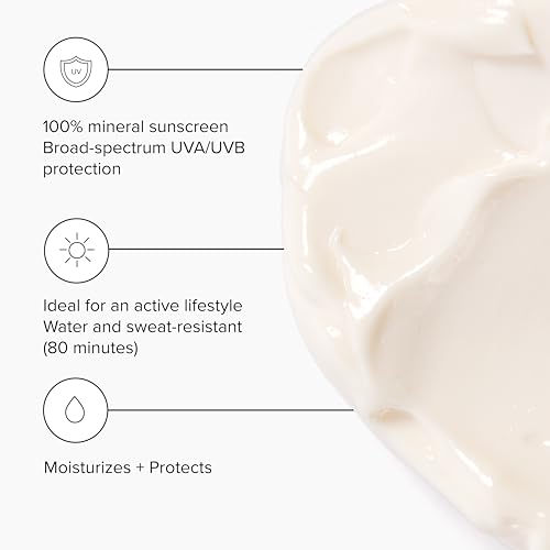 DRMTLGY Day Dream Sunscreen & Face Moisturizer SPF 40 – Water & Sweat-Resistant Sunscreen for Sensitive Skin – UVA/UVB Protection, Skin Care & Makeup Friendly