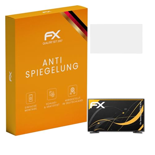 atFoliX Screen Protector compatible with Samsung N5375 32 Inch Screen Protection Film, anti-reflective and shock-absorbing FX Protector Film
