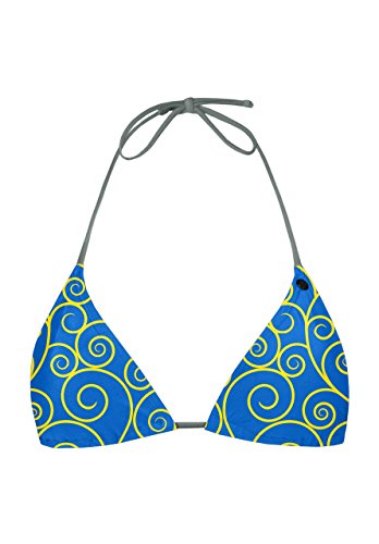 Musterbrand Street Fighter Women Bikini Chun-Li Blue Xl #TOP2