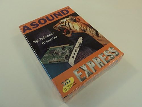 Asound High Performance PCI Sound Card 32 Bit 3D Surround Wave Table LR000620192