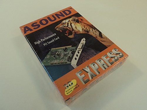 Asound High Performance PCI Sound Card 32 Bit 3D Surround Wave Table LR000620192