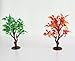 Upgrade Trees Cake Decorations, OrgMemory Model Trees with Bases, (19pcs, 3