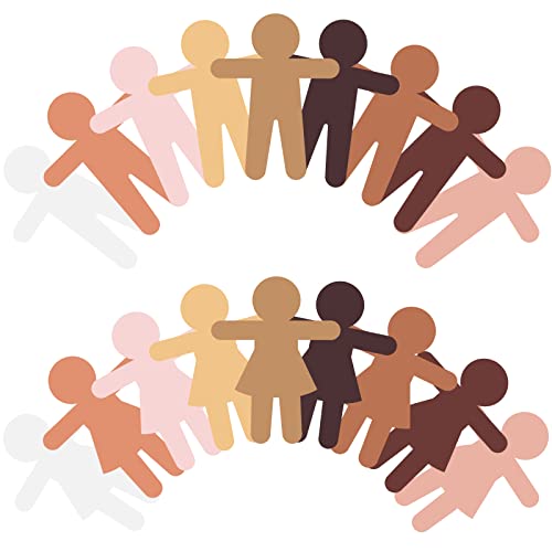Découpes créatives multiculturelles en papier Geyee 108 pièces - 2