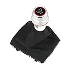 mit Schalthebelverkleidung in Leder