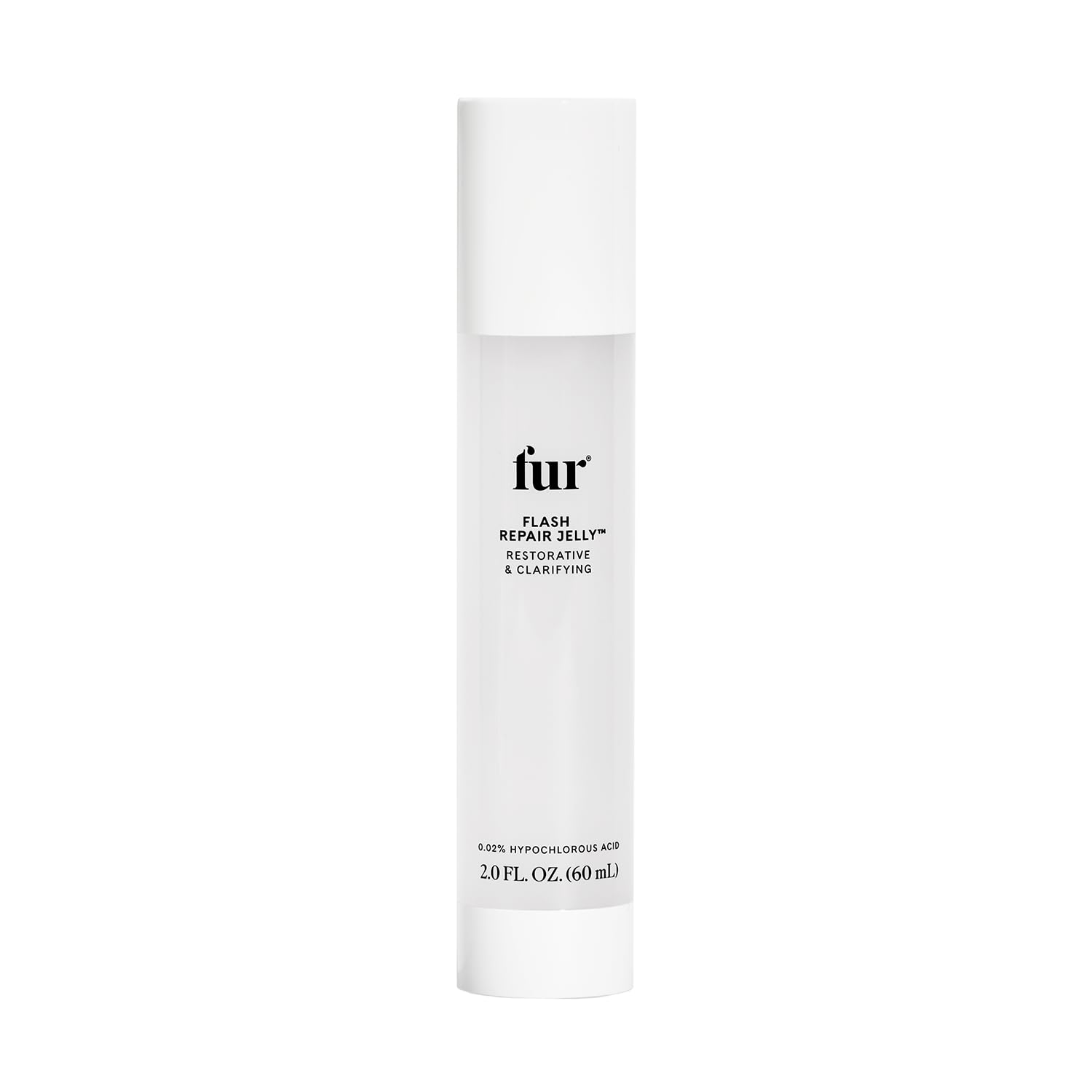 Fur Flash Repair Jelly – Hypochlorous Acid Aftercare Gel for Post-Wax, Shave, or Laser – Soothes Redness, Bumps, and Irritation Dermatologist-Tested, Fragrance-Free (2.0 fl oz / 60mL)