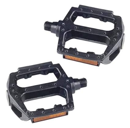 Generic Li4 Schrodinger50010 9/16 Alloy Mountain Bike Bicycle MTB Flat Anti-Slip Pedals