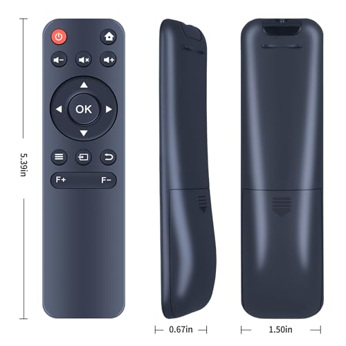 HZIME Ersatzfernbedienung passend für XuanPad K3 X3 Mini Beamer,BKZ Projektor