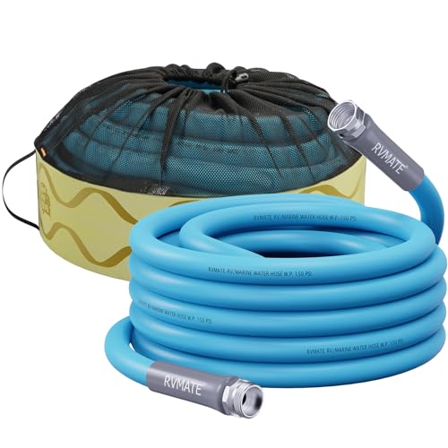 RVMATE 35FT RV Water Hose 5/8” Lead-Free Garden Hose