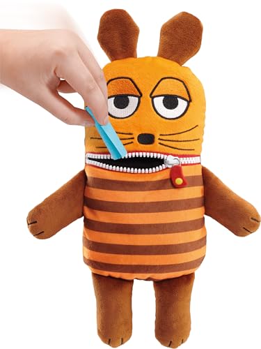 Schmidt Spiele 42555 - Peluche A Forma Di Topo, 35 Cm - 6