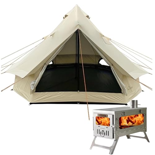Carpa DANCHEL OUTDOOR Bell Tent 4 estaciones 4-5 personas miniatura 1