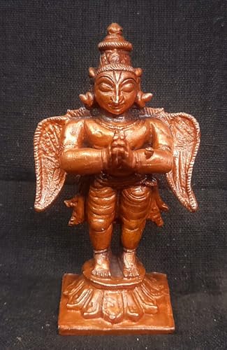 Image of Copper Handmade Garudar 2.8 inches115 gram, Pack of 1 Piece
