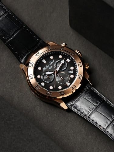 Image of Mathey-Tissot Swiss Made Bolton II Quatrz Multicolor Dial Analog Watch for Men - H121CHPLN