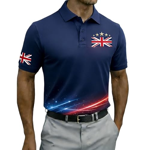Polo Homme Manche Courte Noir en Coton - Idéal pour le Bureau et les Loisirs Casual
