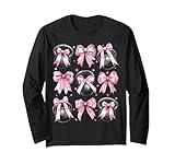 coquette bow kettlebell sollevamento allenamento ragazza mamma rosa maglia a manica