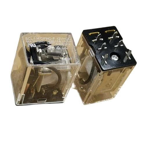 Relais SCL-1-H-DPNO-F-12VDC 15A composant électronique 6 broches normalement ouvert 12V