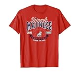 Samford Bulldogs March Madness 2026 Women's Basketball Red T-Shirt