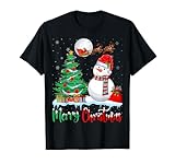 Photo Gallery snowman wearing santa hat xmas - merry christmas snowman maglietta Photo Gallery snowman wearing santa hat xmas - merry christmas snowman maglietta