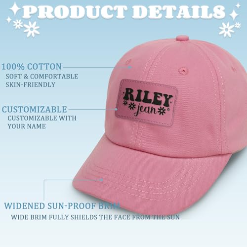 Personalized Baby Infant Baseball Cap Custom Boys Girls Baseball Sun Hat Custom Trucker Hats for Toddler Kids2