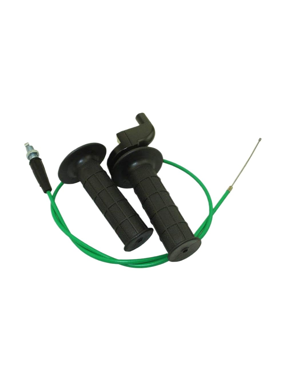 Kmgvrhtje Green Twist Throttle Hand Grips Compatible With 110Cc 125Cc 140Cc 150Cc 160Cc Pit Bike Motorcycle(Green)