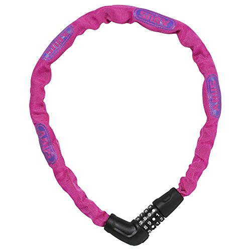 ABUS Kettenschloss Steel-O-Chain 5805C – Zahlenschloss aus 5 mm starken...