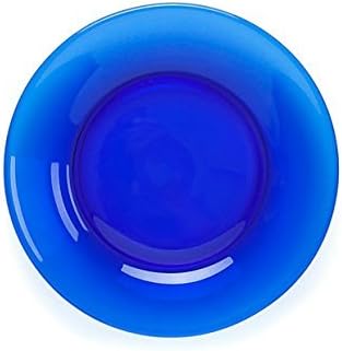 Crisa 7.5" Mediterranean Blue Salad Plate Set, 12 Pieces