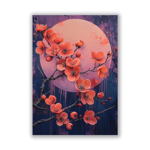 Affiche animaux de la forêt et déco murale enfant moderne toile 40x60cm salon