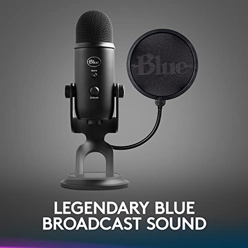 image for Logitech for Creators Blue Yeti Game Streaming Kit with Yeti USB Gamin