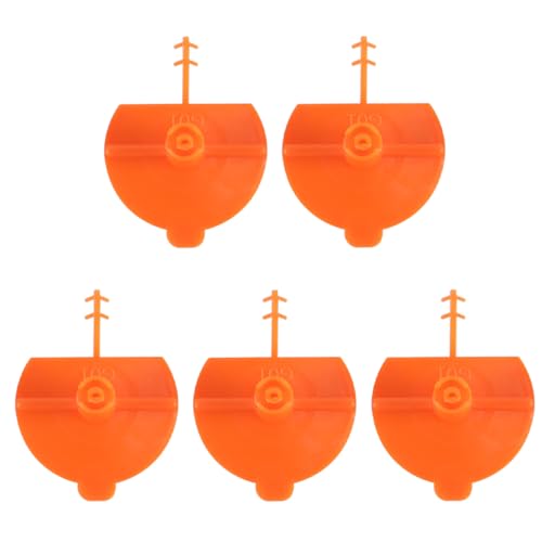 Alide 5 boquillas aplicadoras de espuma de poliuretano en aerosol, boquillas de repuesto de abanico plano para aplicador de pegamento en espuma.