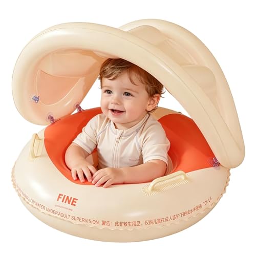 Bouée piscine pour enfant : protégez votre bébé du soleil dans l'eau