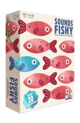 Big Potato Sounds Fishy Board Game: The Bluffing Family Game for Kids 10+ - Best New Family Quiz Games, Trivia Games for Groups of People | Online Exclusive - Includes 20 Bonus Questions