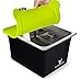 EVERIE Sous Vide Container 12 Quart with Collapsible Silicone Lid and Container Sleeve for Breville Joule Sous Vide Cooker